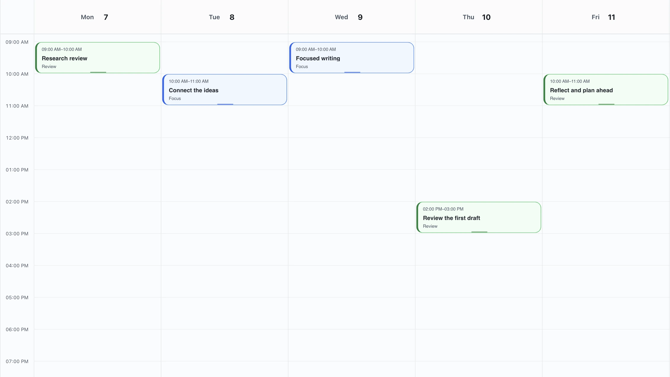 Your plan, beside its documents.
